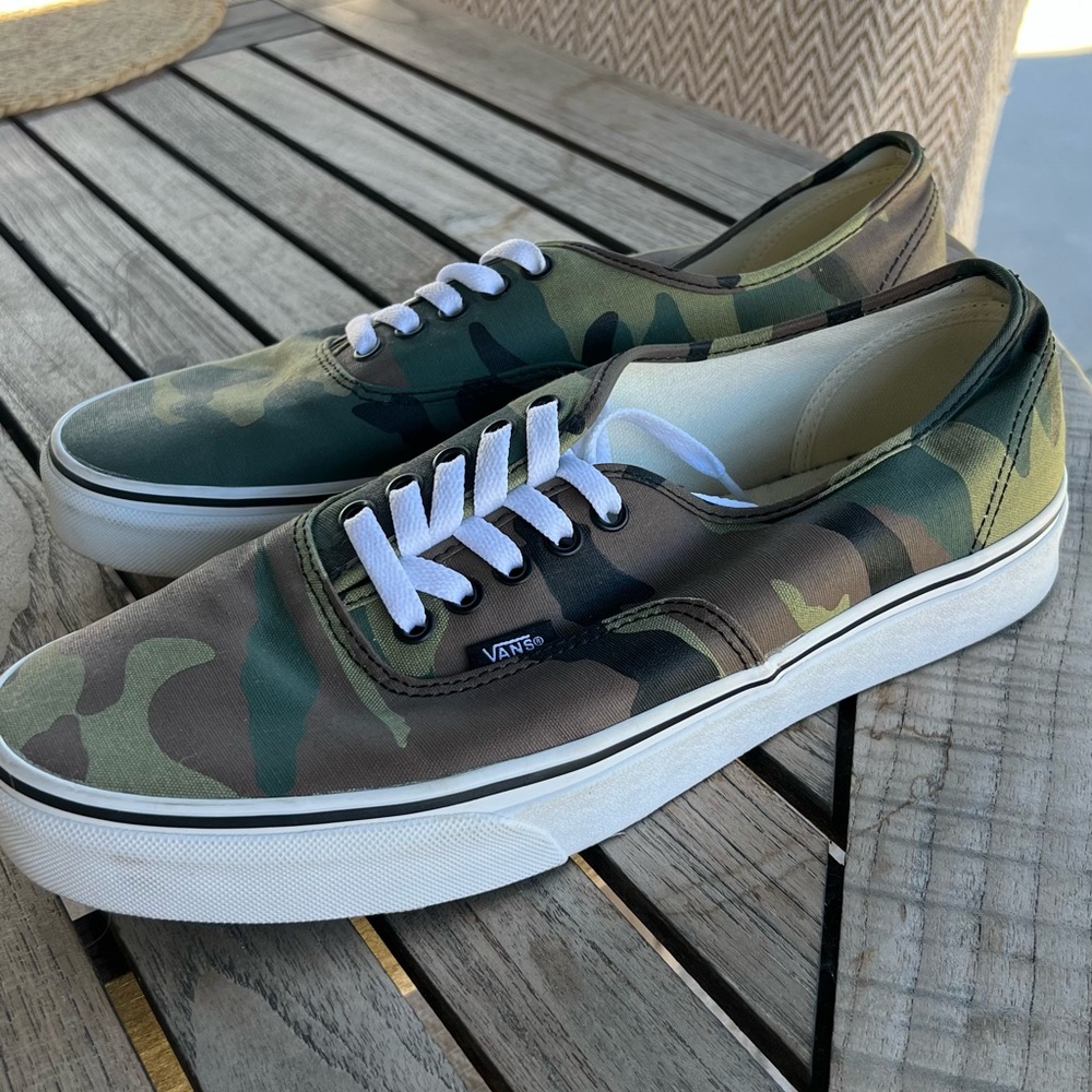 Vans Camouflage Sneakers